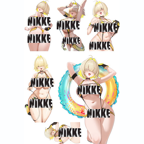 胜利女神伊莱格笔记本行李箱贴纸