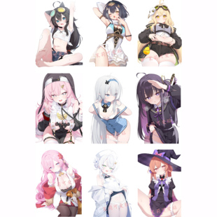 星塔旅人周边可爱少女游戏二次元笔记本电脑手机行李箱旅行箱贴纸