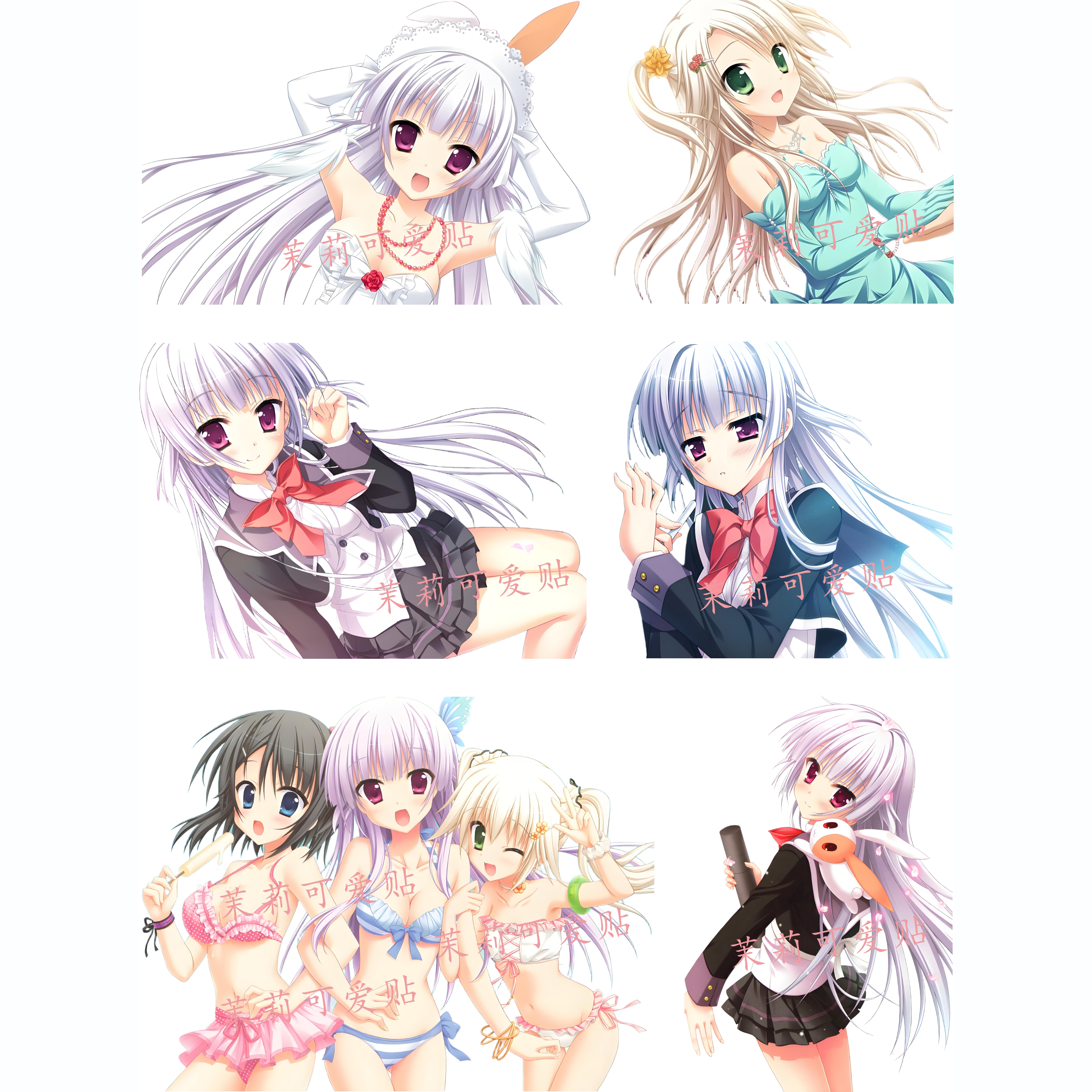 初雪樱玉树樱笔记本行李箱贴纸