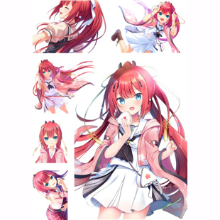 夏日口袋神山识Summer Pockets周边笔记本电脑手机行李旅行箱贴纸