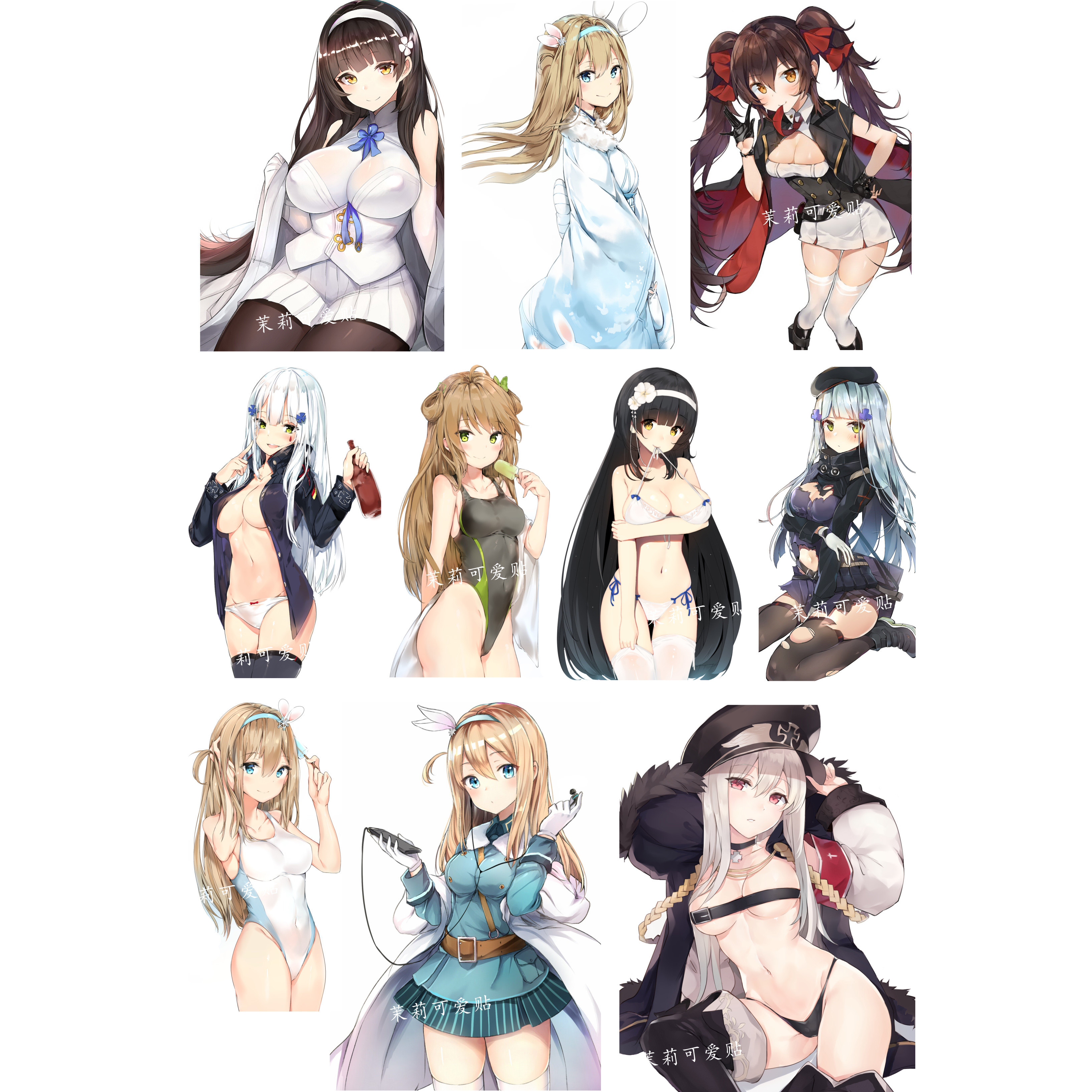 少女前线索米95式HK416机箱贴纸