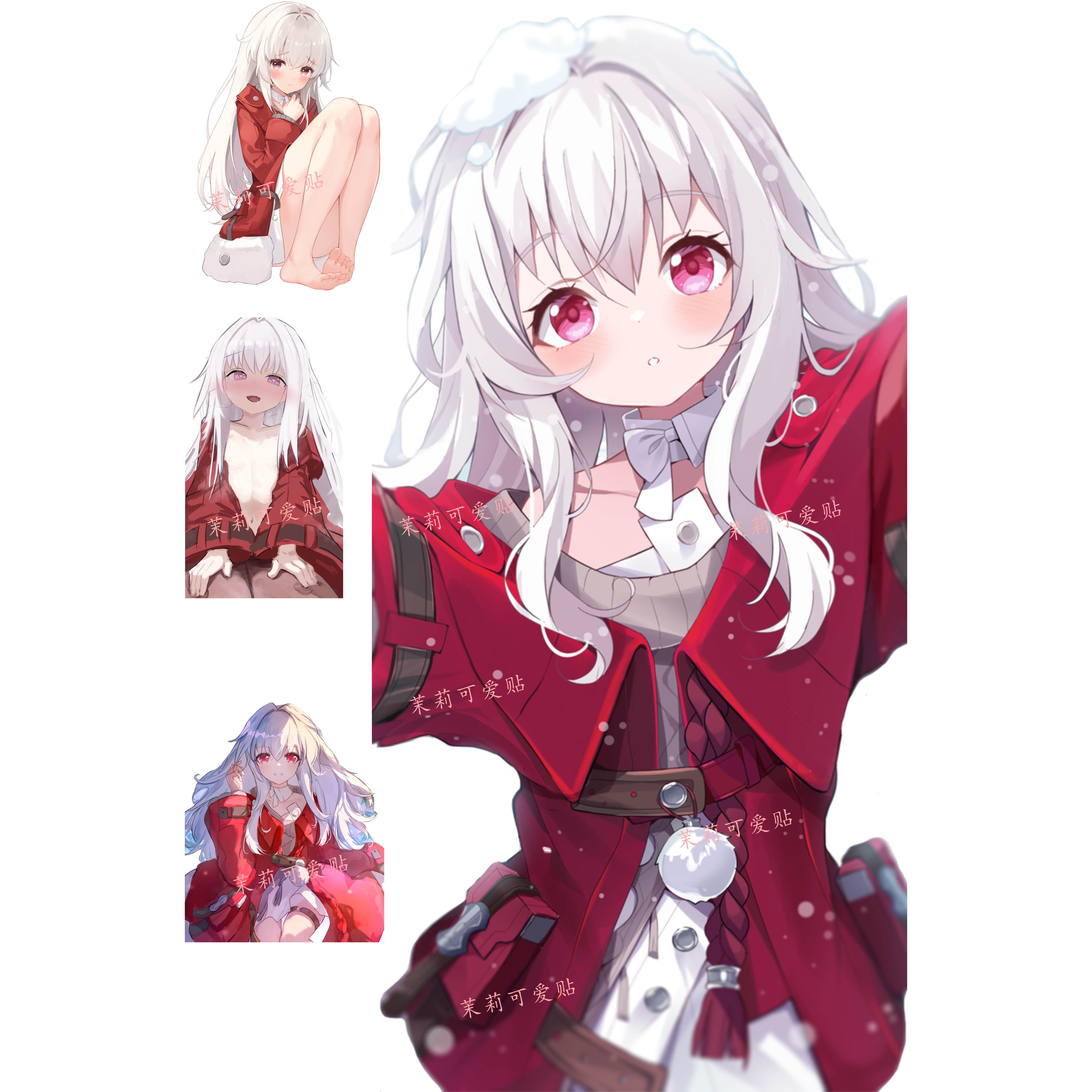 崩坏星穹铁道克拉拉笔记本电脑手机游戏周边行李箱旅行拉杆箱贴纸