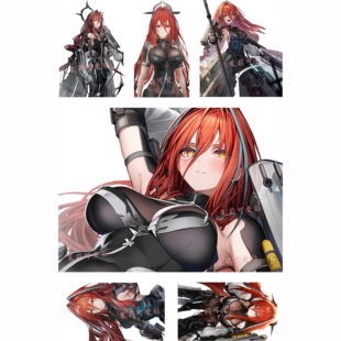 明日方舟终末地余烬周边游戏二次元笔记本电脑手机行李旅行箱贴纸