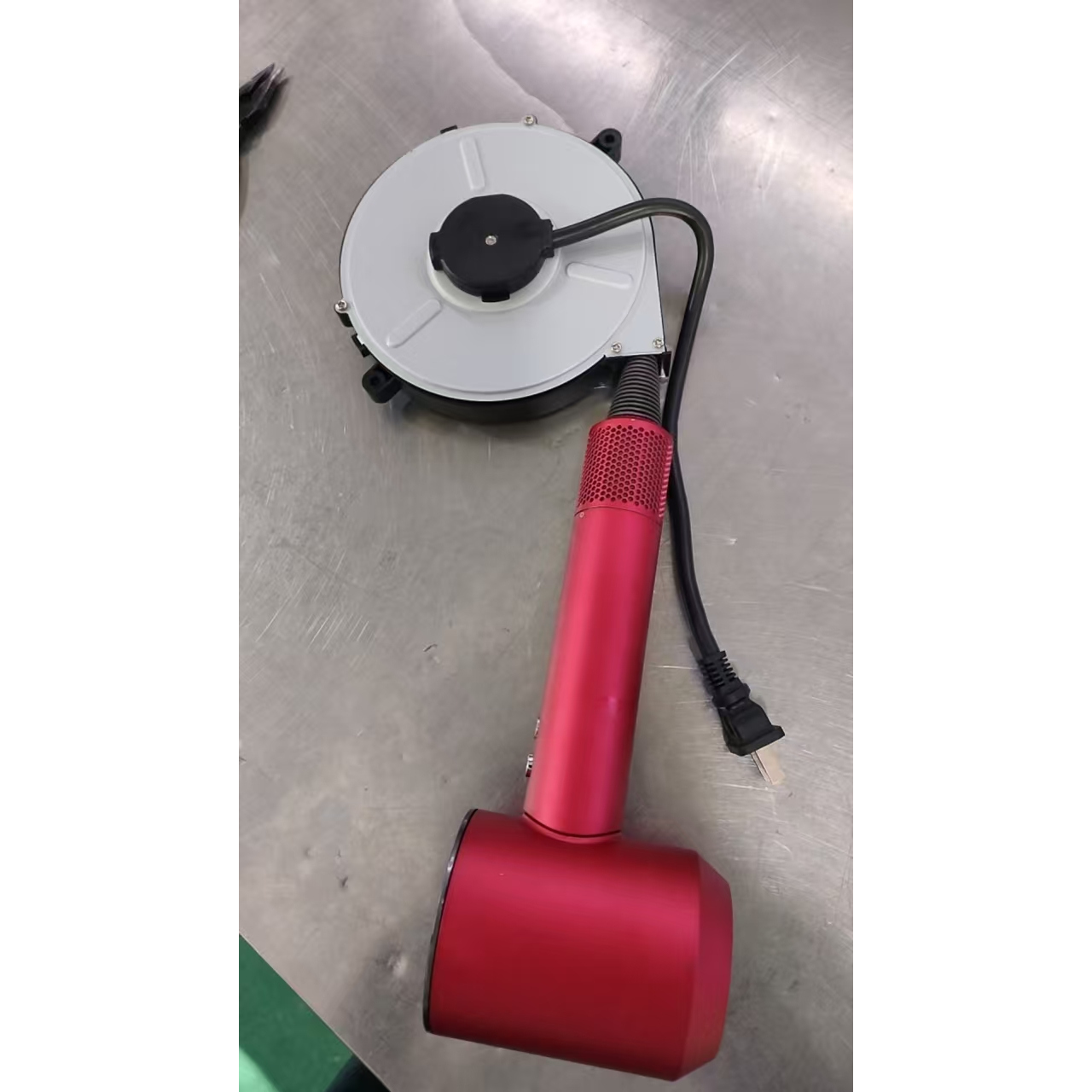 旭晟吹风机线盘可自动收纳收线盘