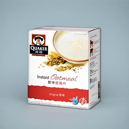桂格即冲燕麦片原味5包