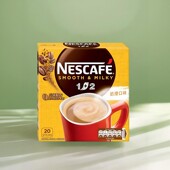 货版 2奶滑口味20包速溶代式 雀巢咖啡1 购Nescafe 14香港进口顺丰
