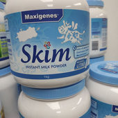 货版 美可卓脱脂奶粉1kg蓝妹子澳洲代式 购Maxigene 2香港进口顺丰