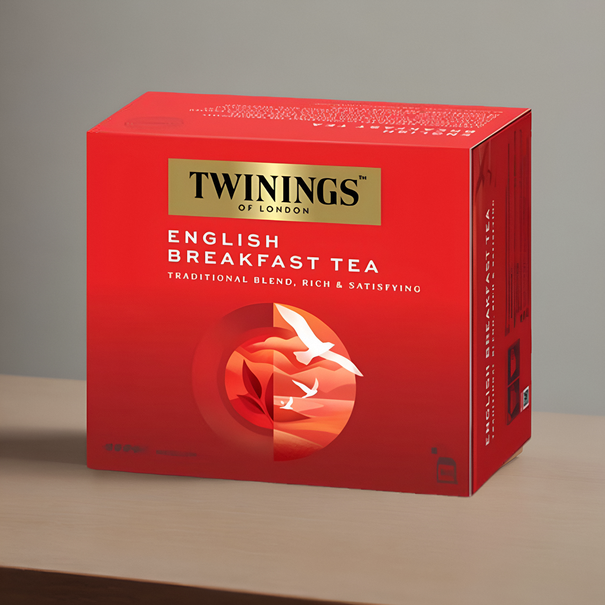 (3香港发货顺丰)TWININGS川宁英国早餐红茶50包速溶香浓醇滑袋泡