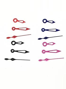 适配vj22手表针三针金色针黑色玫瑰金蓝色针手表配件零件