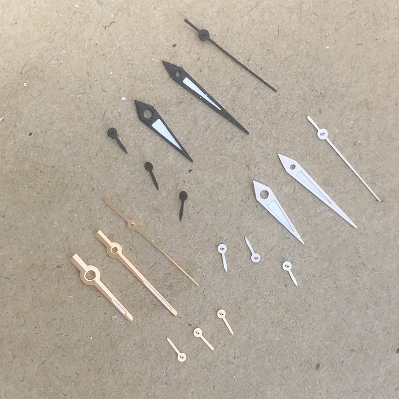 适配vx3j石英机芯指针六针手表针vx3j针手表配件零件