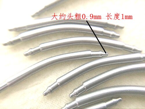 弯表轴弧形生耳杆弹簧针