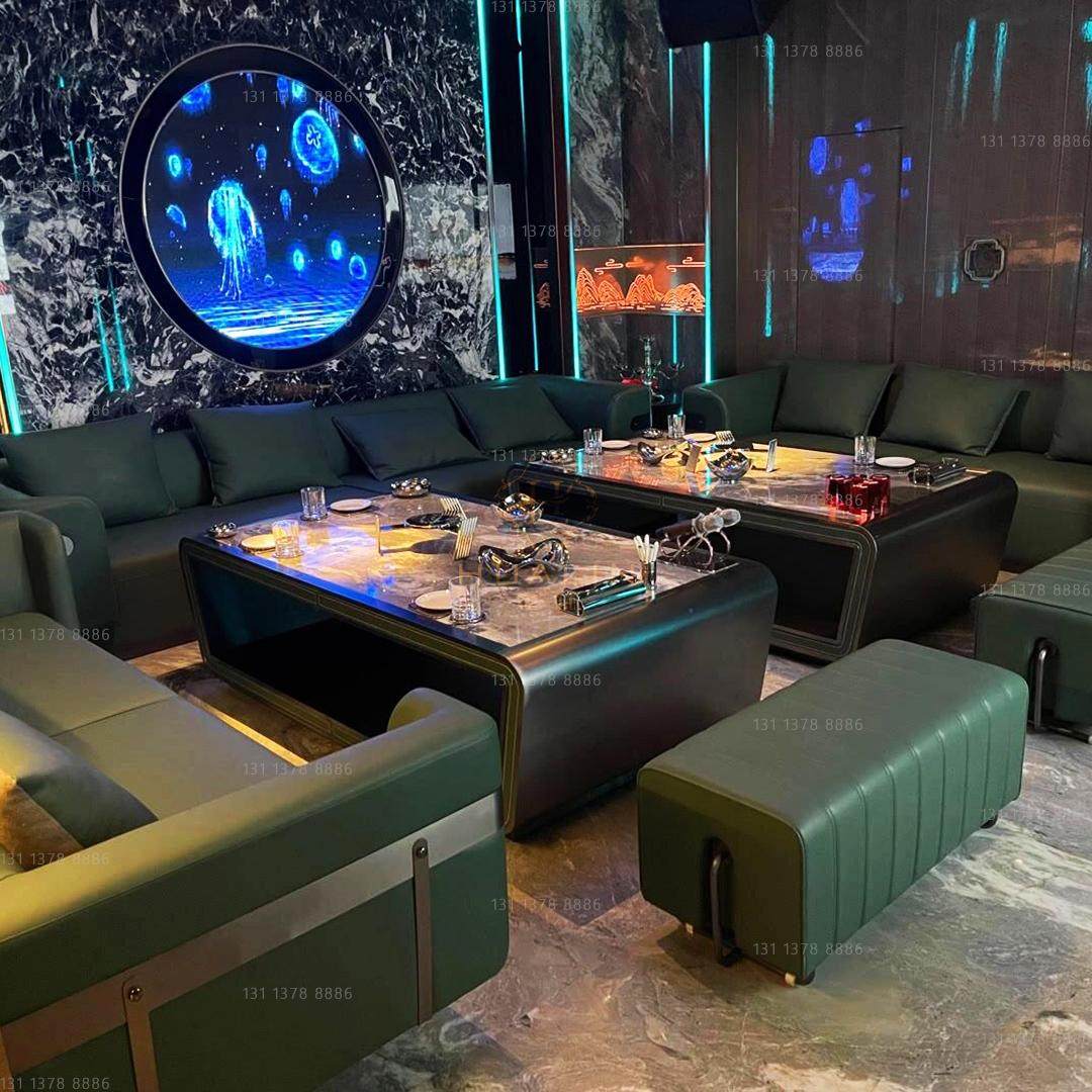 定制ktv酒吧沙发夜总会歌厅清吧家庭影院派对房包厢u型转角卡座