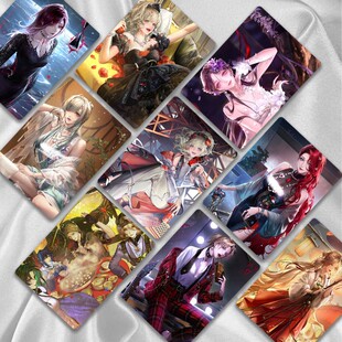 无期迷途镭射小卡兰利卓娅瑟琳卡门奈特二次元周边高清收藏lomo卡