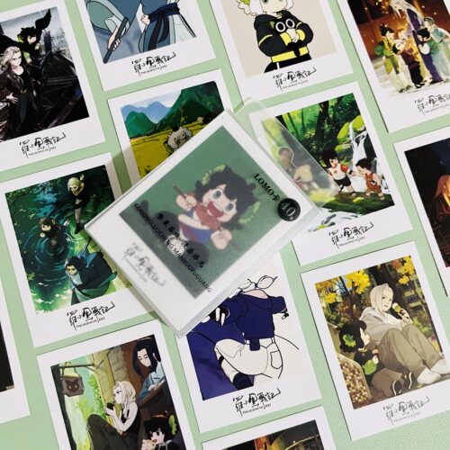 罗小黑战记2lomo卡 罗小白无限风息二次元动漫周边留言小卡片贺卡