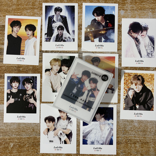 橹穆cplomo卡王橹杰穆祉丞TF家族四代明星周边同款收藏留言小卡片