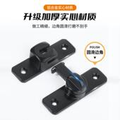 门锁室内老式 卡扣免打孔明装 移门锁门扣锁扣插销门栓推拉门卫生间