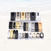 衣柜转角支架挂杆固定铝合金加厚实心衣通杆衣橱柜静音