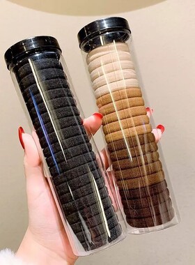 新款高弹力耐用头绳橡皮筋女扎头发发圈气质高马尾头饰不伤发发绳