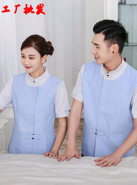 保洁服短袖 清洁工夏装 酒店客房服务员工作服 物业宾馆男女制服