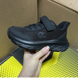 外贸原单男女童鞋2026春网面黑色学生鞋轻便小中大童运动跑步鞋28