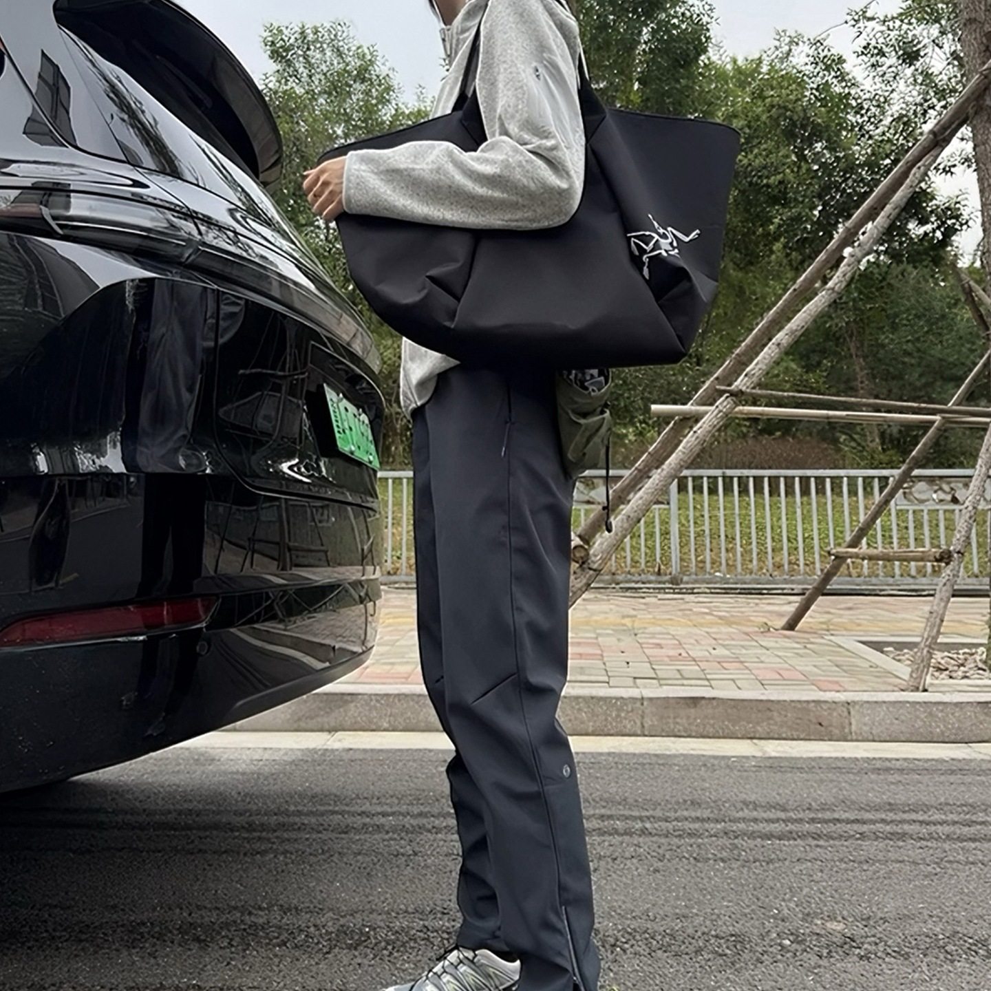 侧拉防水软壳冲锋裤男秋冬美式锥装裤子机能风户外加绒登山裤,男装,时尚抓绒裤,淘宝优惠券,粉丝福利购,淘宝优惠卷