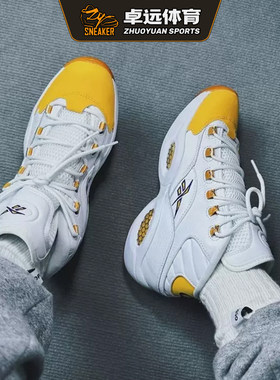 Reebok/锐步Mid艾弗森湖人篮球鞋