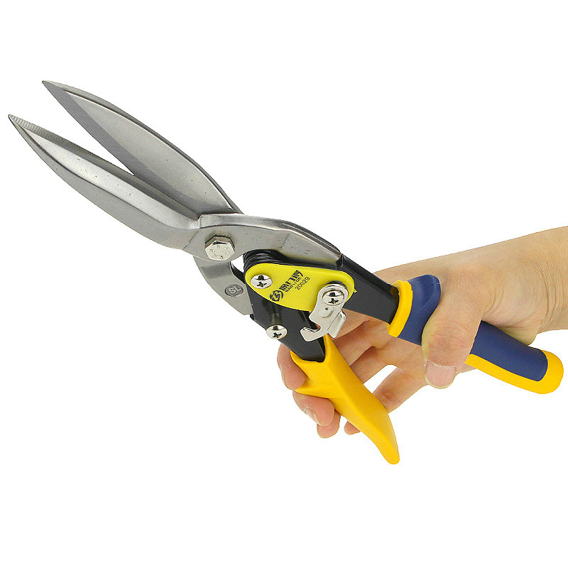 保力得加长不锈钢板专用剪刀11寸航空剪工业剪发光字边条铁皮剪刀