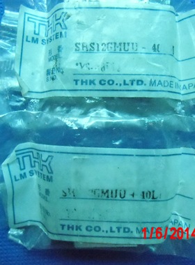 《实体店》SRS12GMUU-40LM日本THK导轨全新有包装现货140612 议价