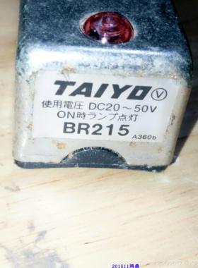 议价TAIYO太阳铁工磁性开关 BR215