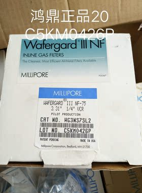 MILLIPORE密理博WG3NS7SL2 C5KM0426P WAFERGARD III NF-75  1759