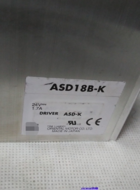议价VEXTA东方 ASD18B-K 无刷马达驱动器原装现货