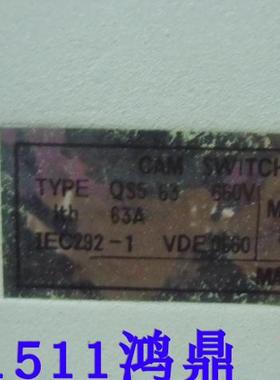 现货QS5 63 议价 CAM SWITCHES 原装现货。