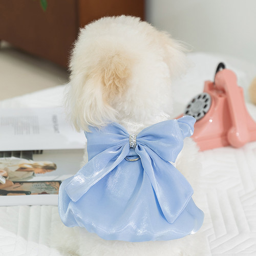 嬉皮狗夏季薄款狗狗公主裙