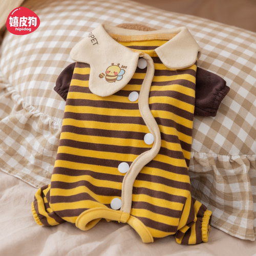 26年新款宠物包肚衣小型犬泰迪比熊四脚护肚衣小狗狗衣服春装薄款