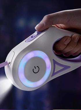 狗狗牵引绳自动伸缩遛狗绳狗链子小型中型犬柯基比熊泰迪宠物用品