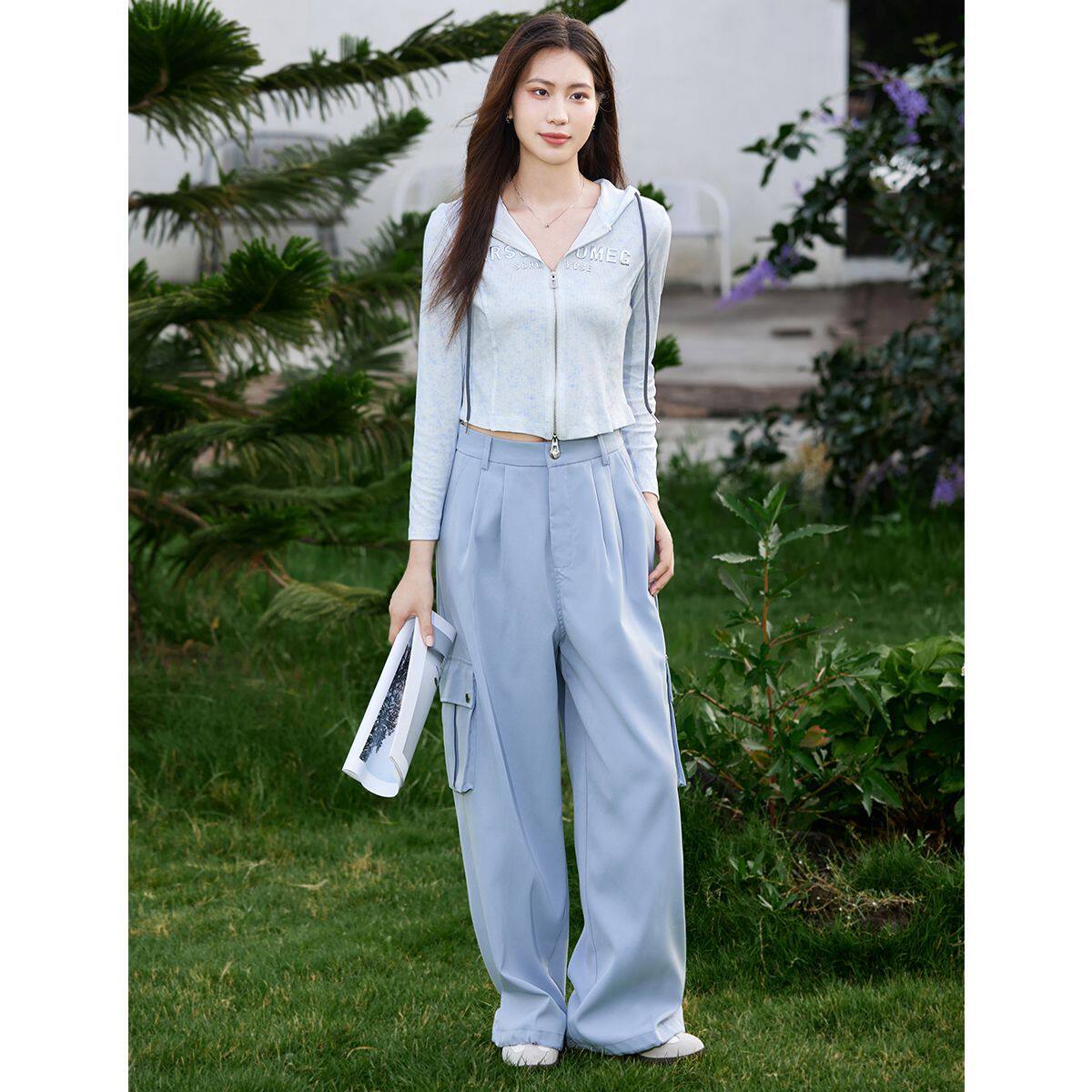 休闲套装女2026新款春装女士两件套洋气减龄显瘦小个子春季运动