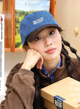 THE HOBOO新款韩国遮阳帽子女显脸小秋季防晒棒球帽百搭软顶鸭