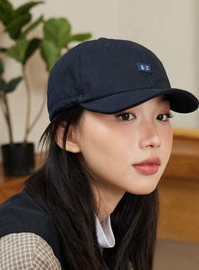 [THE HOBOO]鸭舌帽男春夏大头围百搭遮阳防晒帽日系复古短檐帽棒