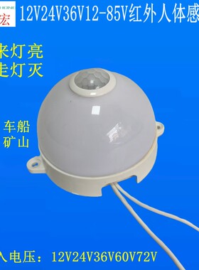 雷达点光源红外线吸顶灯人体感应