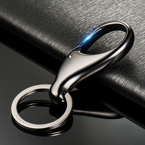 锁匙扣男士简约腰挂手工防丢