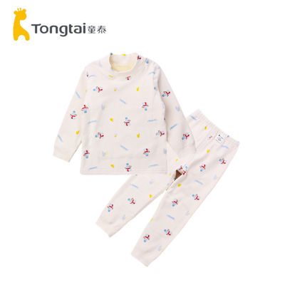 童泰秋冬加绒加厚内衣套装