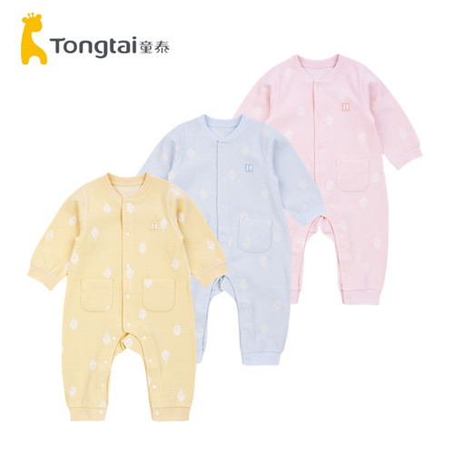 童泰婴儿男女宝宝爬服连体哈衣