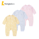童泰秋冬新款 新生婴儿3 18月男女宝宝加厚单层连体哈衣闭裆爬服