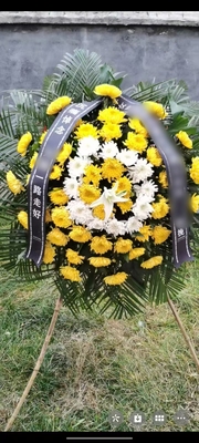 白事菊花鲜花篮花圈同城祭奠山西长治市潞州区殡仪馆