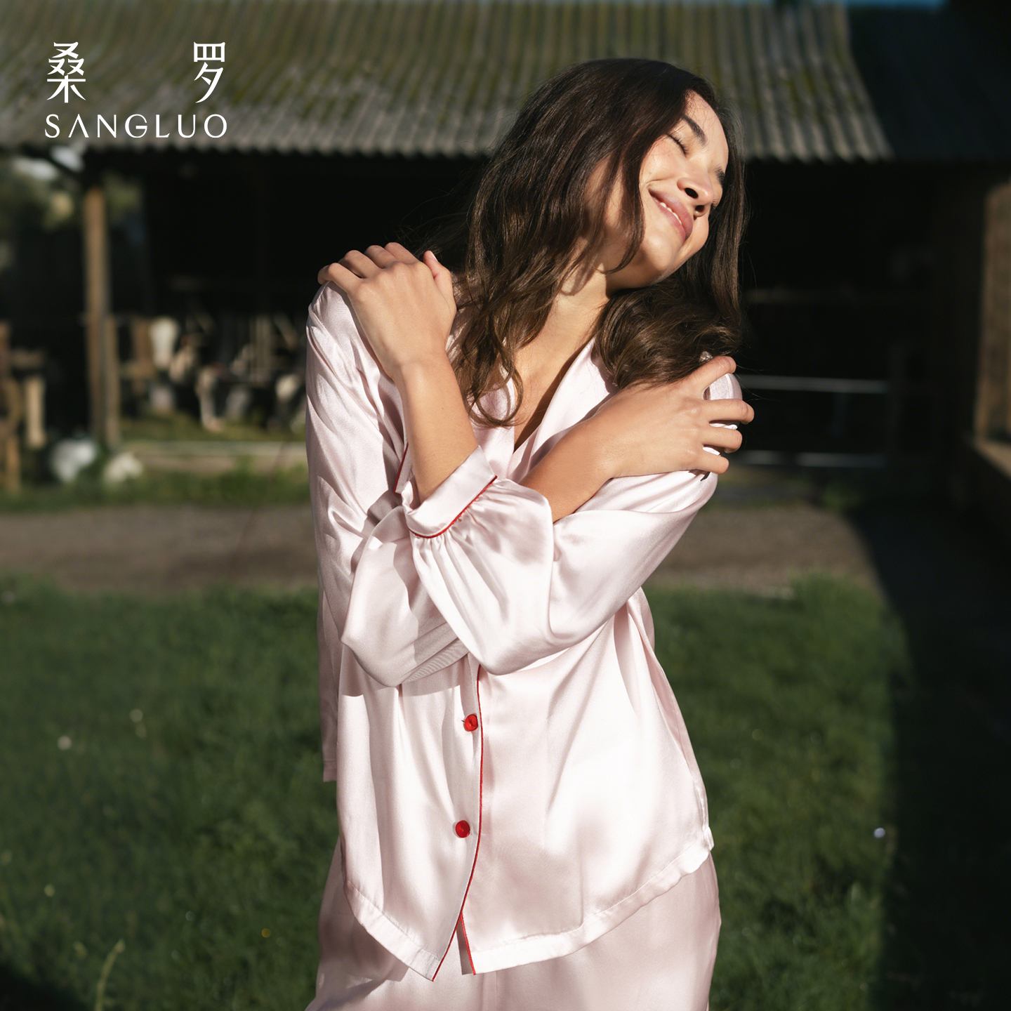 重磅真丝』100%桑蚕丝睡衣套装