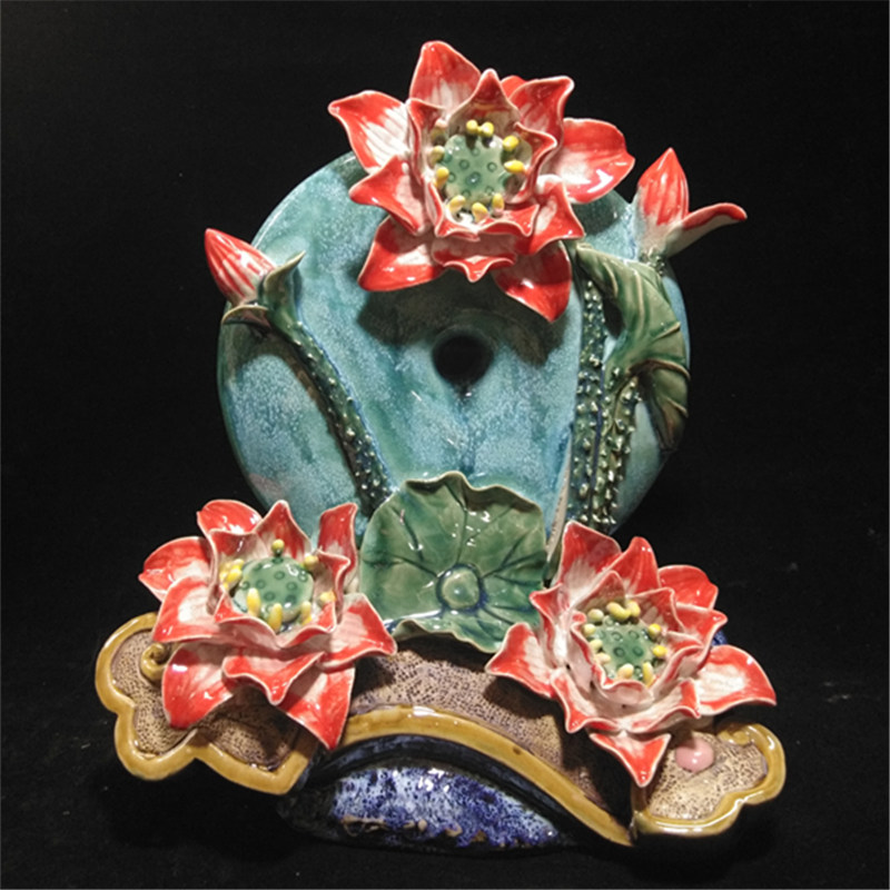 如意陶瓷摆件石湾公仔客厅工艺品