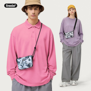 freein小众斜跨小包Citywalk随身包男女夏季 百搭手机挂包印花包潮