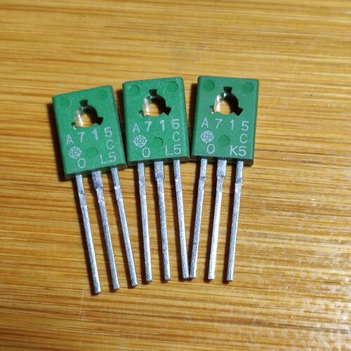 2SA715C全新原装进口老日立音频三极管