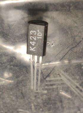 K423库存日本东芝高速开关场效应管2SK423 TO-92L 100V0.5A0.9W