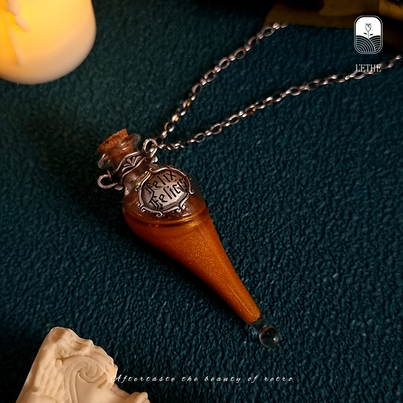 复古福灵剂哈利波特毛衣链